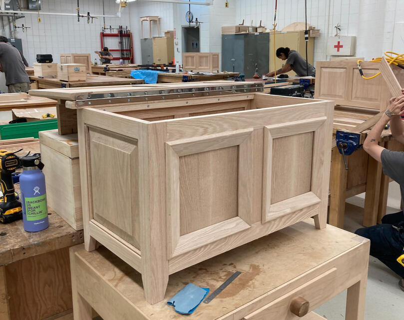 Coffre à jouet Louis XV